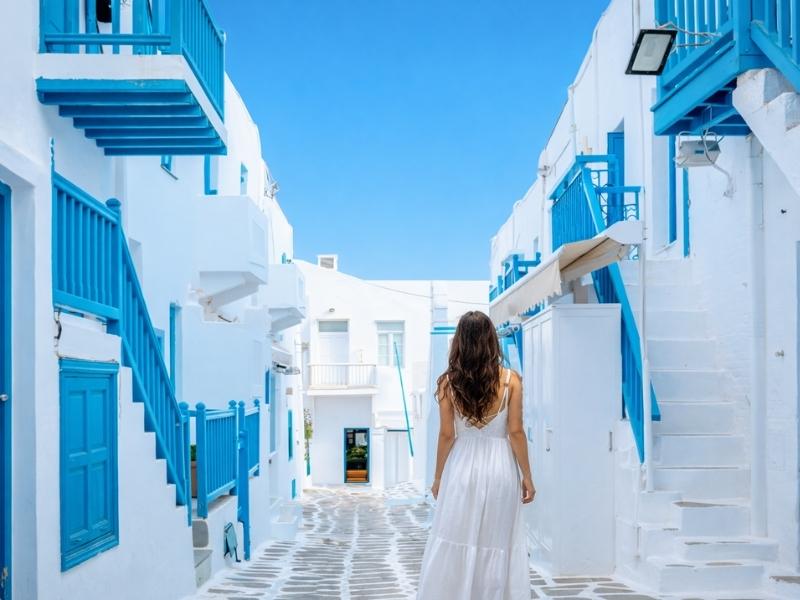 Private Photoshoot at Alefkandra (Little Venice) in Mykonos
