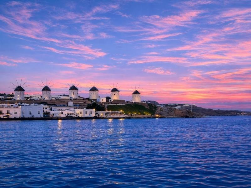 Private Half-Day Cruise to Mykonos South Beaches